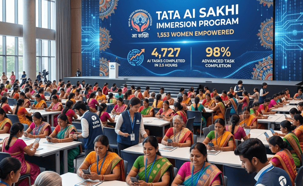 Tata Group’s AI Sakhi Program Bridges the Digital Divide